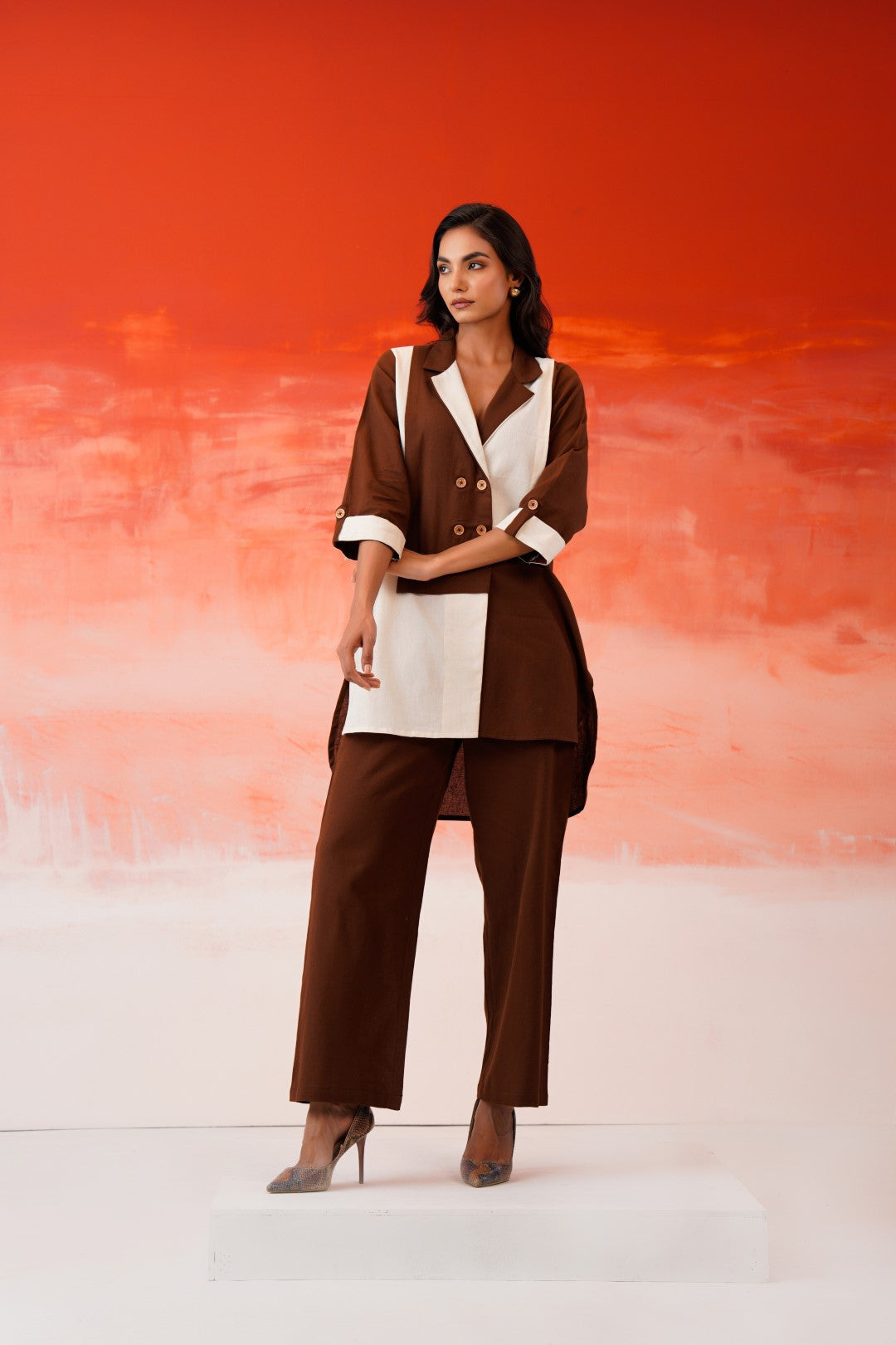 Tatva Hazel Cotton Co-ord Set