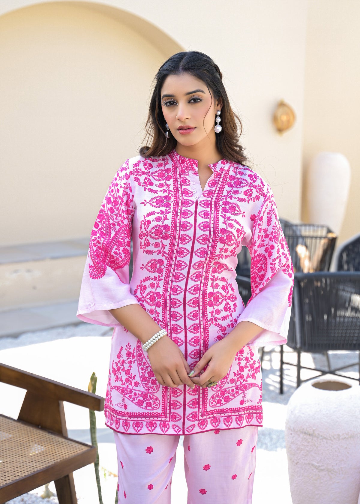 RAAGVI BLOSSOM COTTON Co-Ord SET