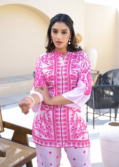 RAAGVI BLOSSOM COTTON Co-Ord SET