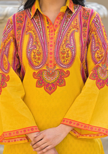 Bhakti Sunshine Cotton Co-ord Set