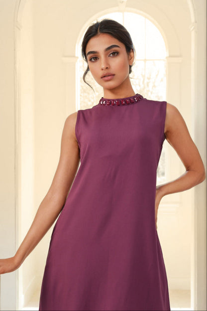 Sharanya Plum Co-ord set