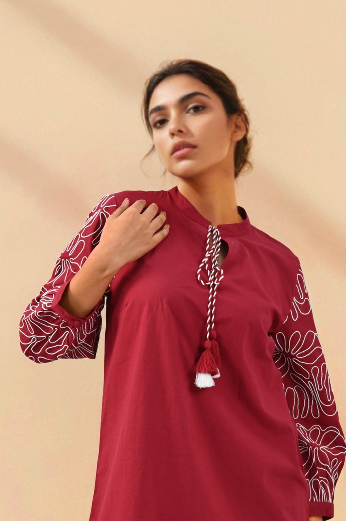 Ubud Jam Embroidery Cotton Co-ord Set