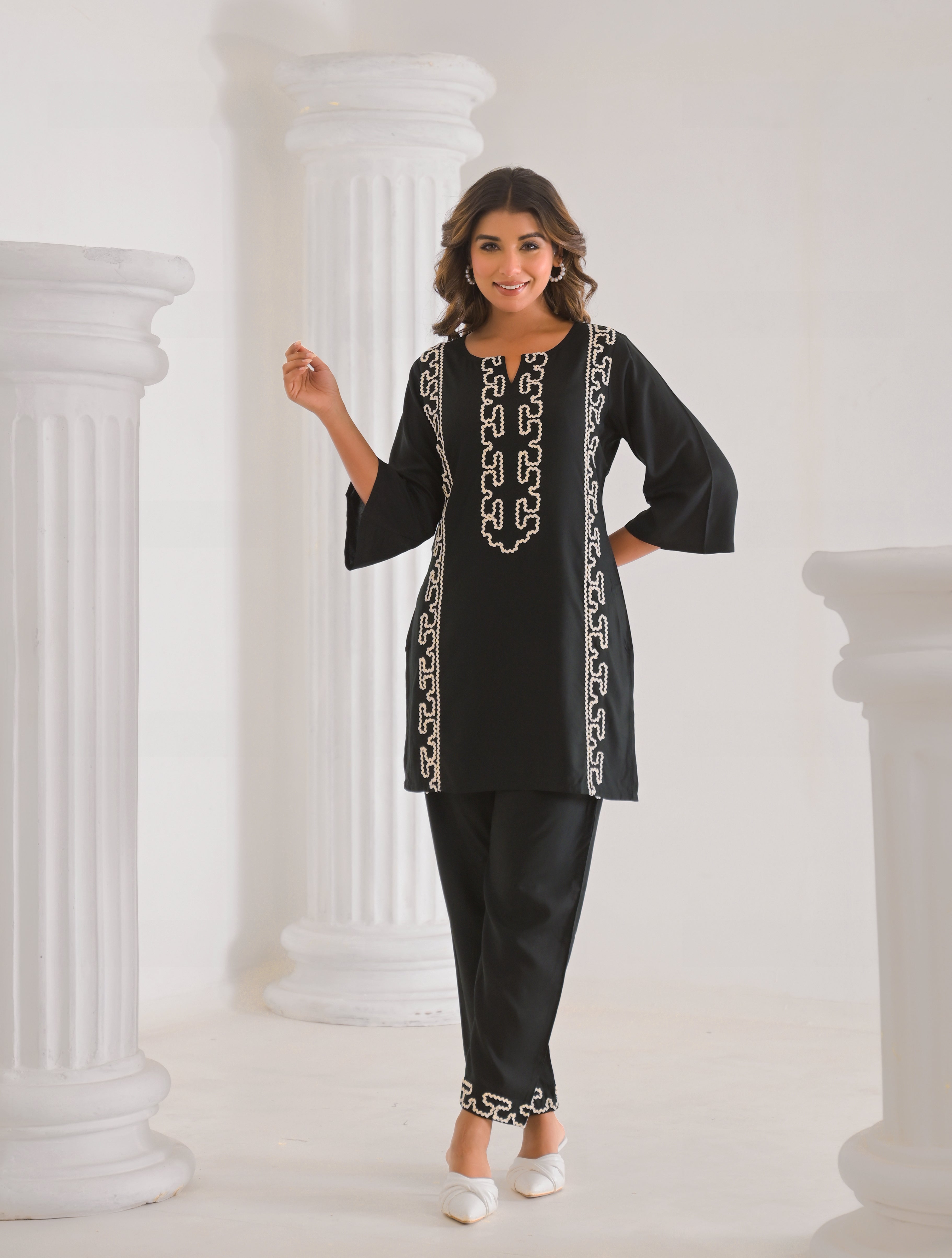 Kara Jade Embrodiered Co-ord Set