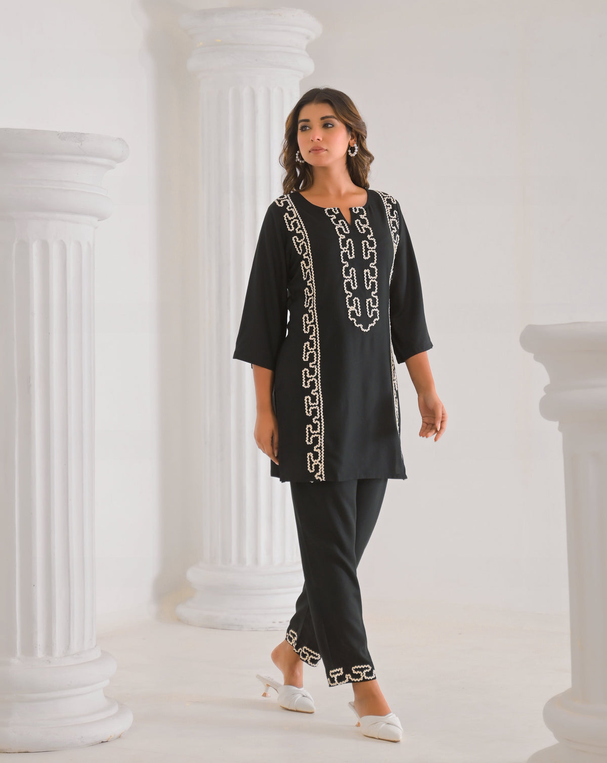 Kara Jade Embrodiered Co-ord Set