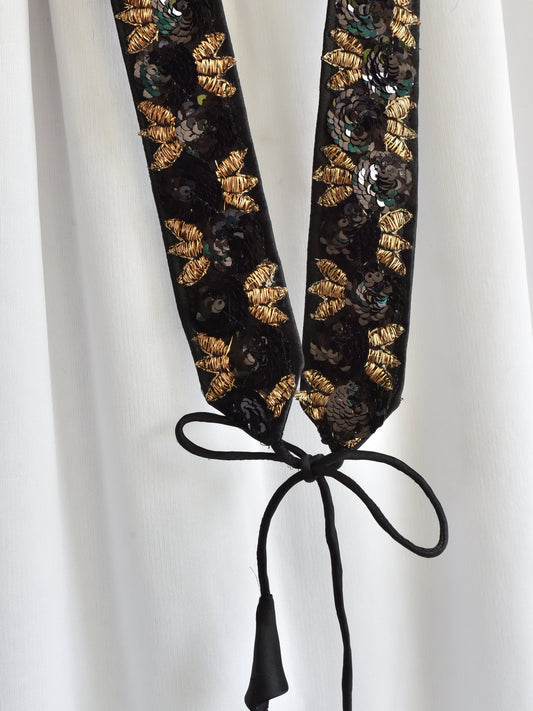 Dhiyona ST Belt -Black /Bronze with Sequins