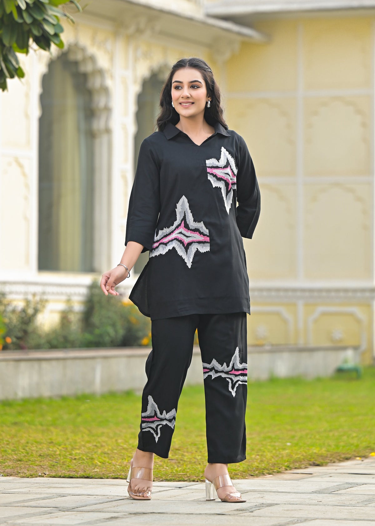Mihira Onyx Cotton Co-ord Set