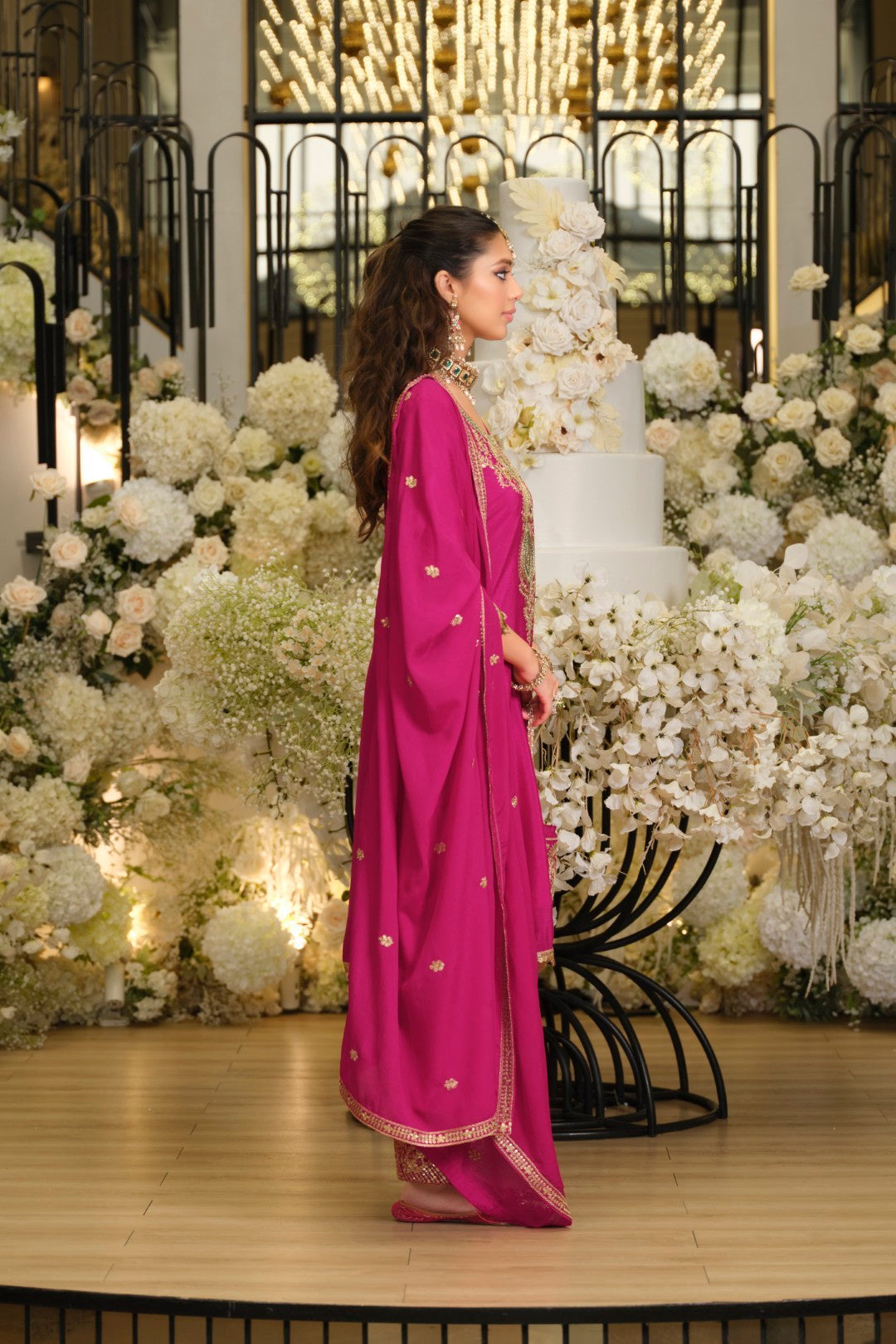 Areesa Rouge Full Work Heavy farshi Suit Set