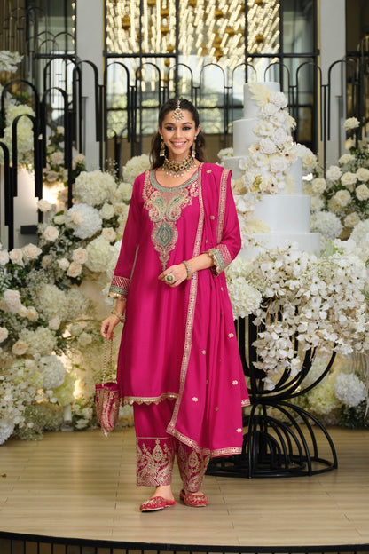 Areesa Rouge Full Work Heavy farshi Suit Set