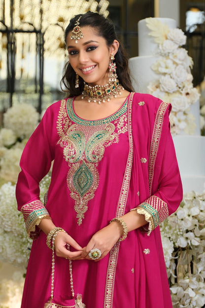 Areesa Rouge Full Work Heavy farshi Suit Set