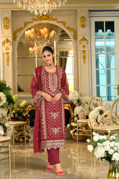 Itrake rose full work suit set