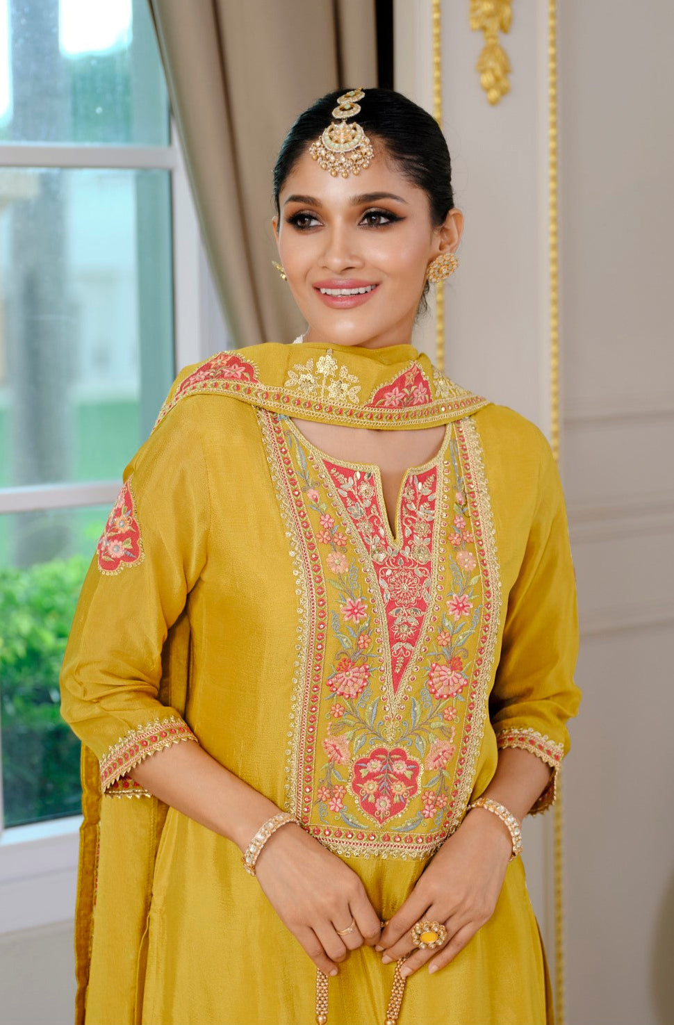 Suryamookhi amber Embroidery Gharara Suit Set