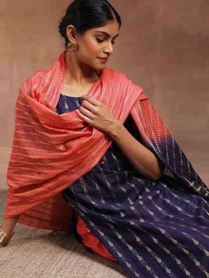 Women Ethnic Motifs Printed Regular Kurta with Dhoti Pants & With Dupatta