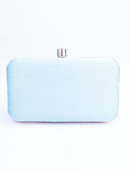 Dhiyona NR Floral Embroidered Box Clutch