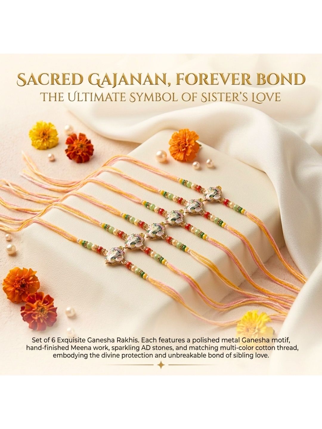 Dhiyona Thread Rakhi