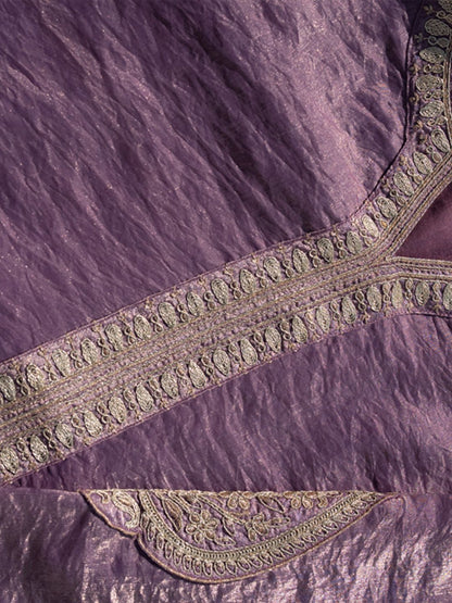 Dhiyona HOP Fendi Kurta with Sharara Pants & Organza Dupatta