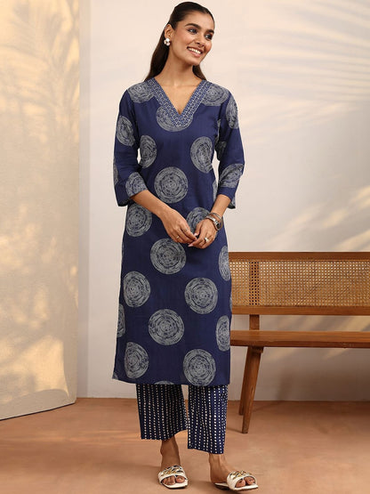 Women Printed Regular Kurta with Trousers & With Dupatta