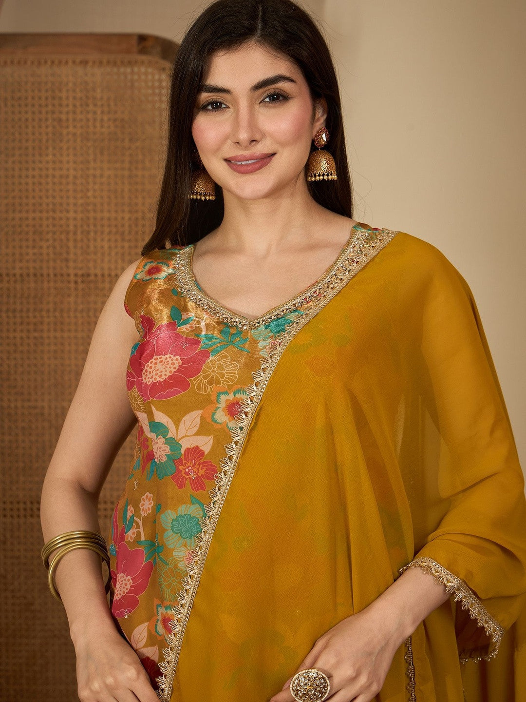 Women Yellow Kurta Sets
