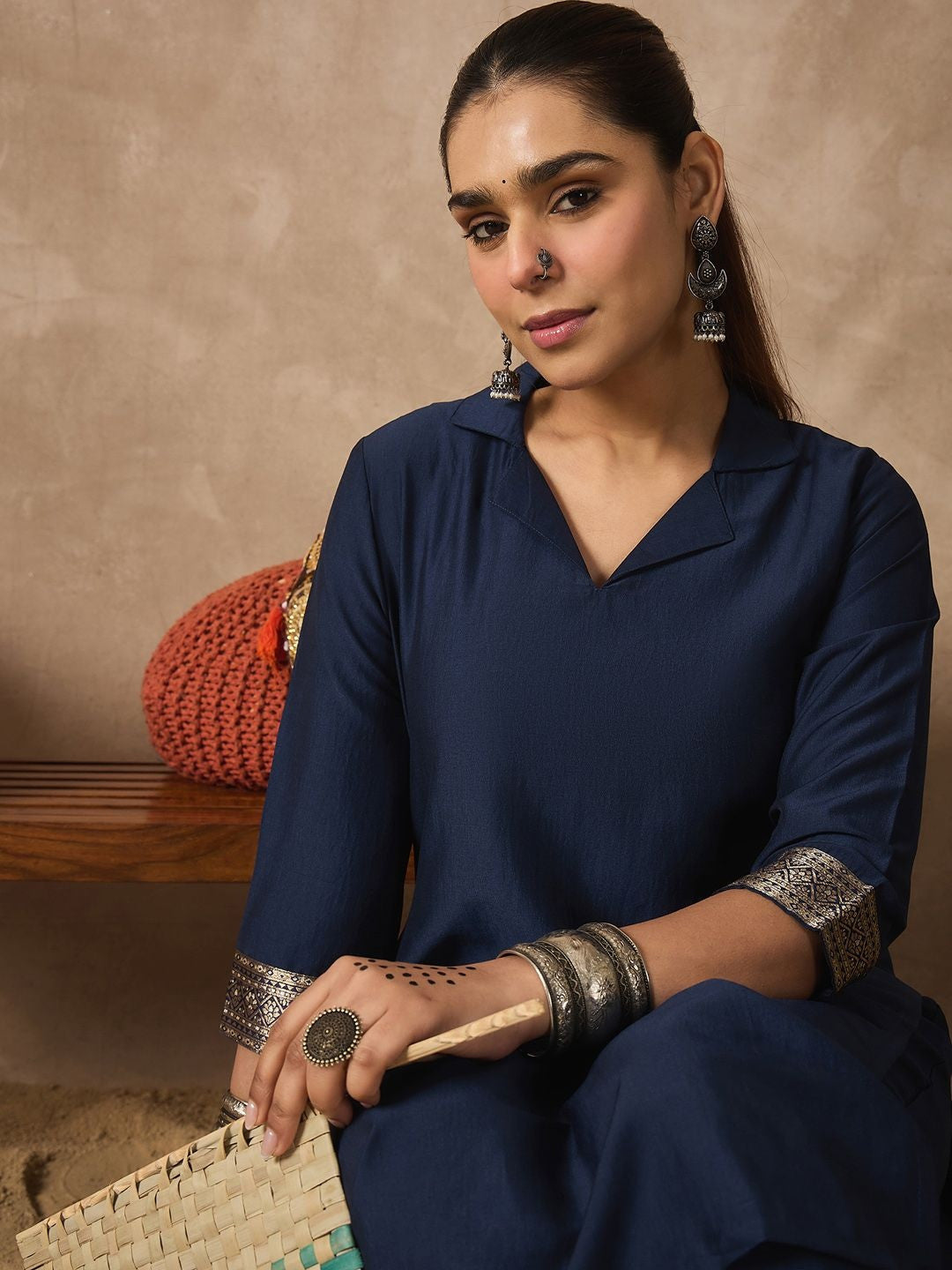 Women Regular Kurta with Trousers