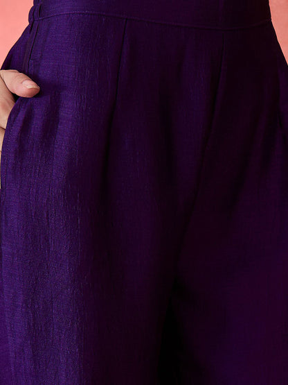 Women Floral Embroidered Kurta with Trousers & Dupatta