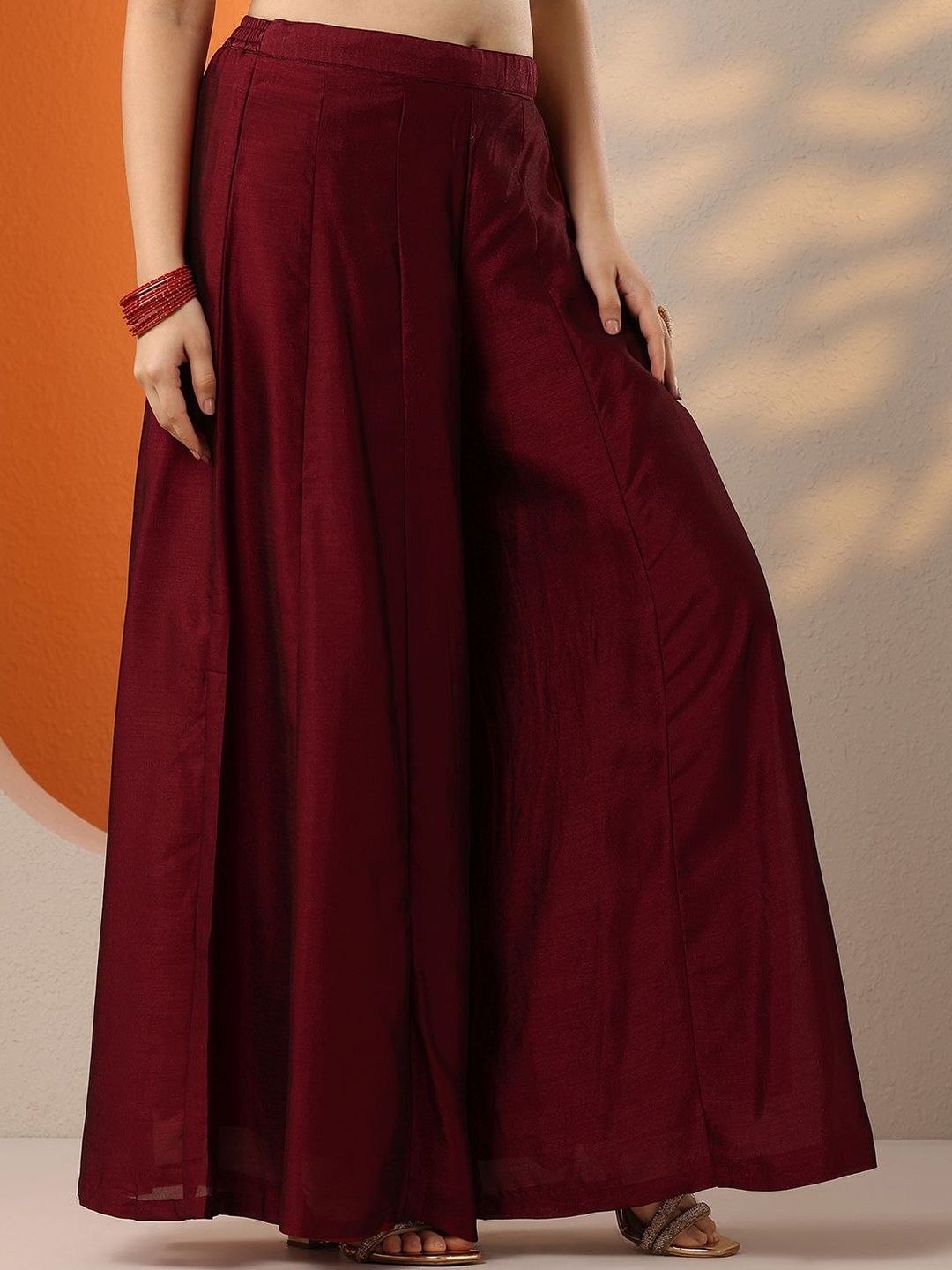 Dhiyona LL Women Ethnic Motifs Embroidered Regular Kurta with Palazzos & With Dupatta