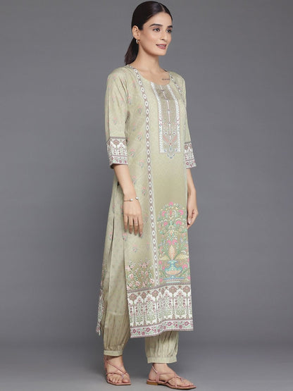 Women Ethnic Motifs Printed Regular Kurta with Pyjamas & With Dupatta