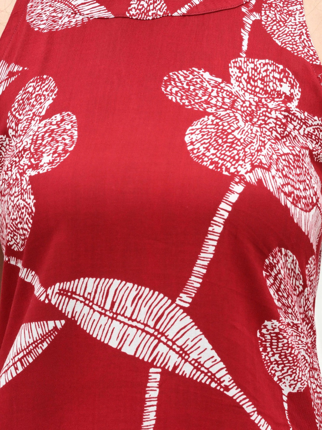 Women Floral Printed Regular Kurta with Trousers