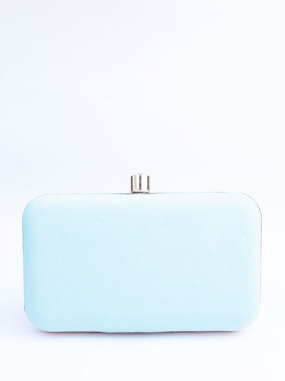 Dhiyona NR Floral Embroidered Box Clutch