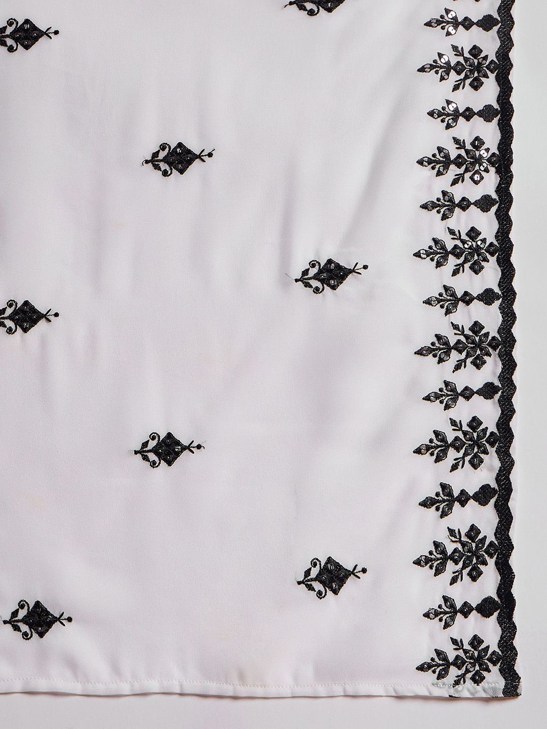 Dhiyona SN Embroidered Kurta With Palazzo With Dupatta