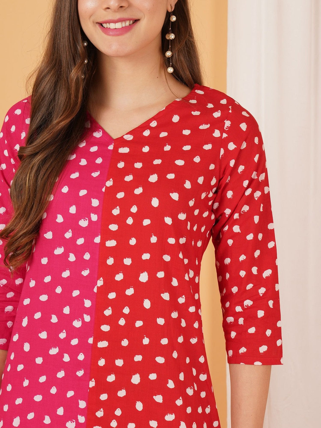 Women Printed Regular Pure Cotton Kurta with Palazzos