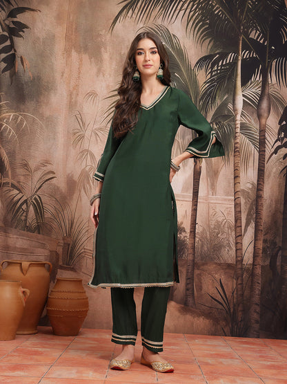 Gotta Patti Republic Day Kurta with Trousers