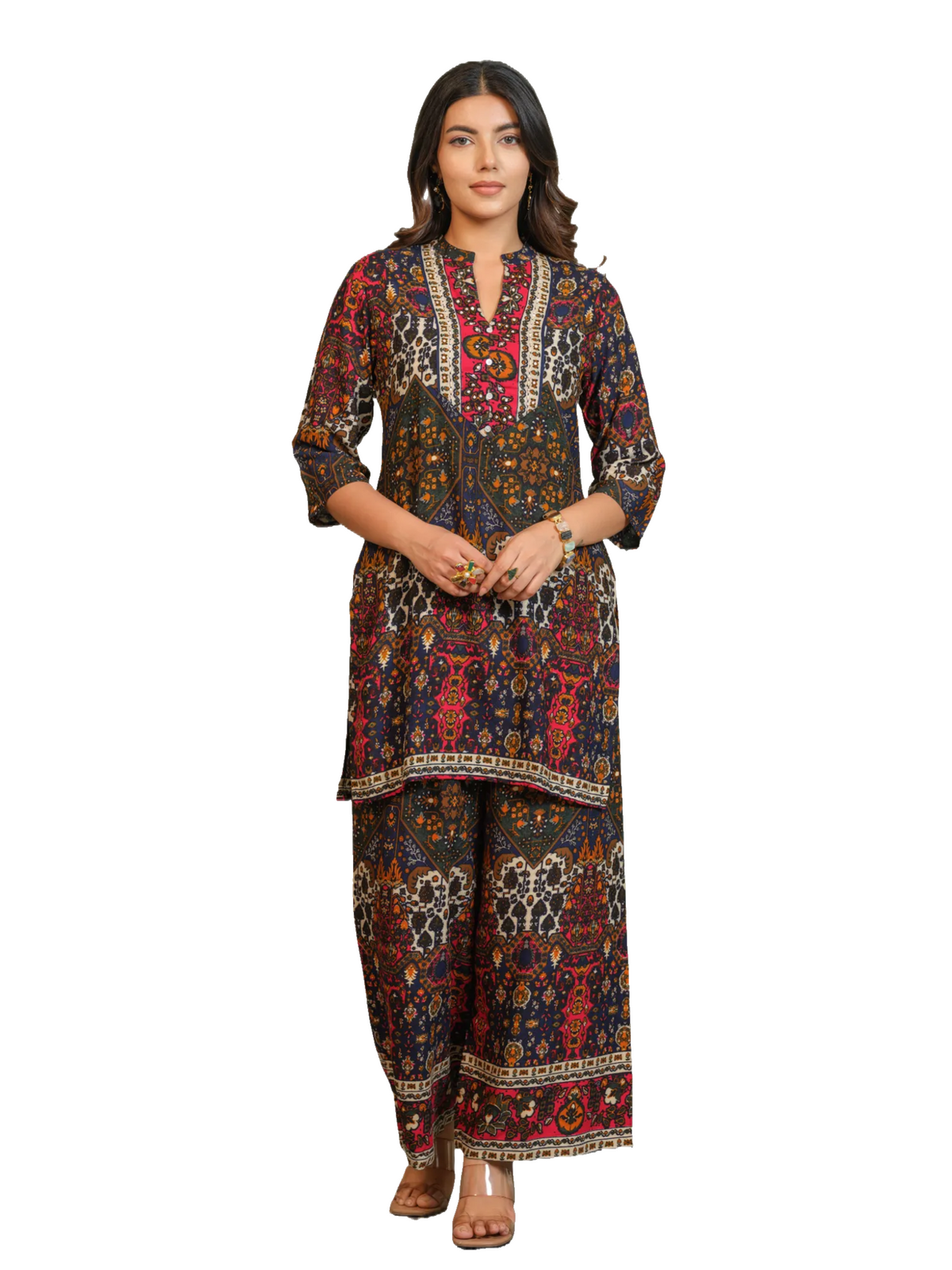 Tashvika Walnut Printed co-ord set