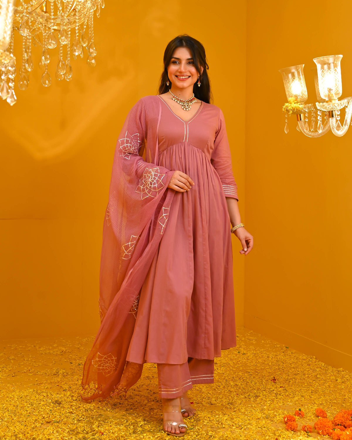 Charvi Cotton Suit Set