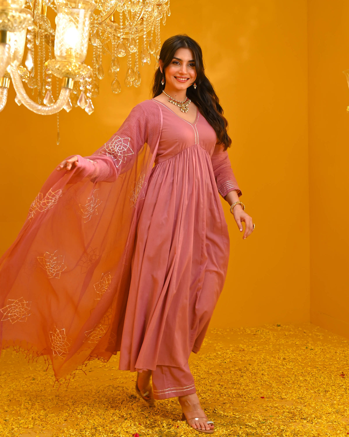 Charvi Cotton Suit Set