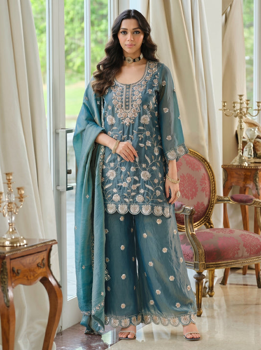 AutumnLane Adab Sky Full Work Suit Set