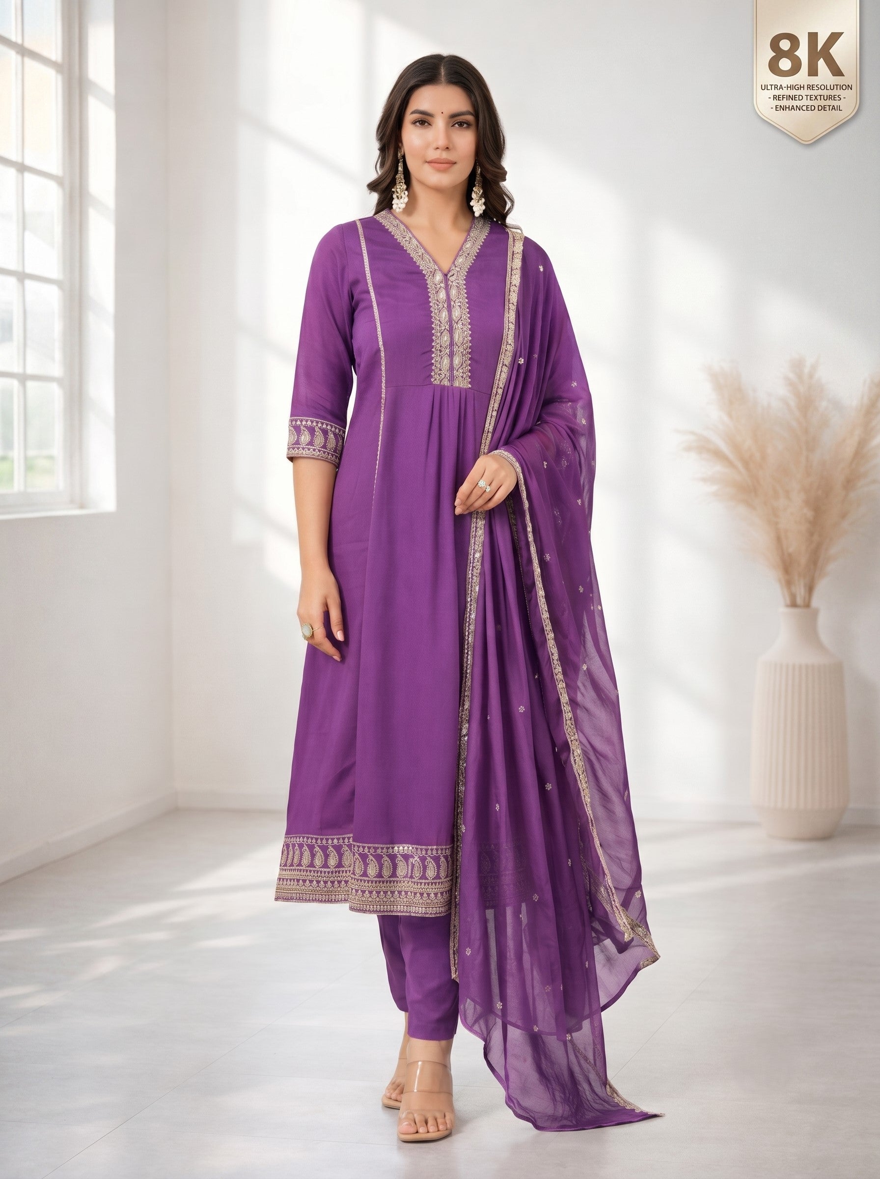 Palash Thistle full work suit set