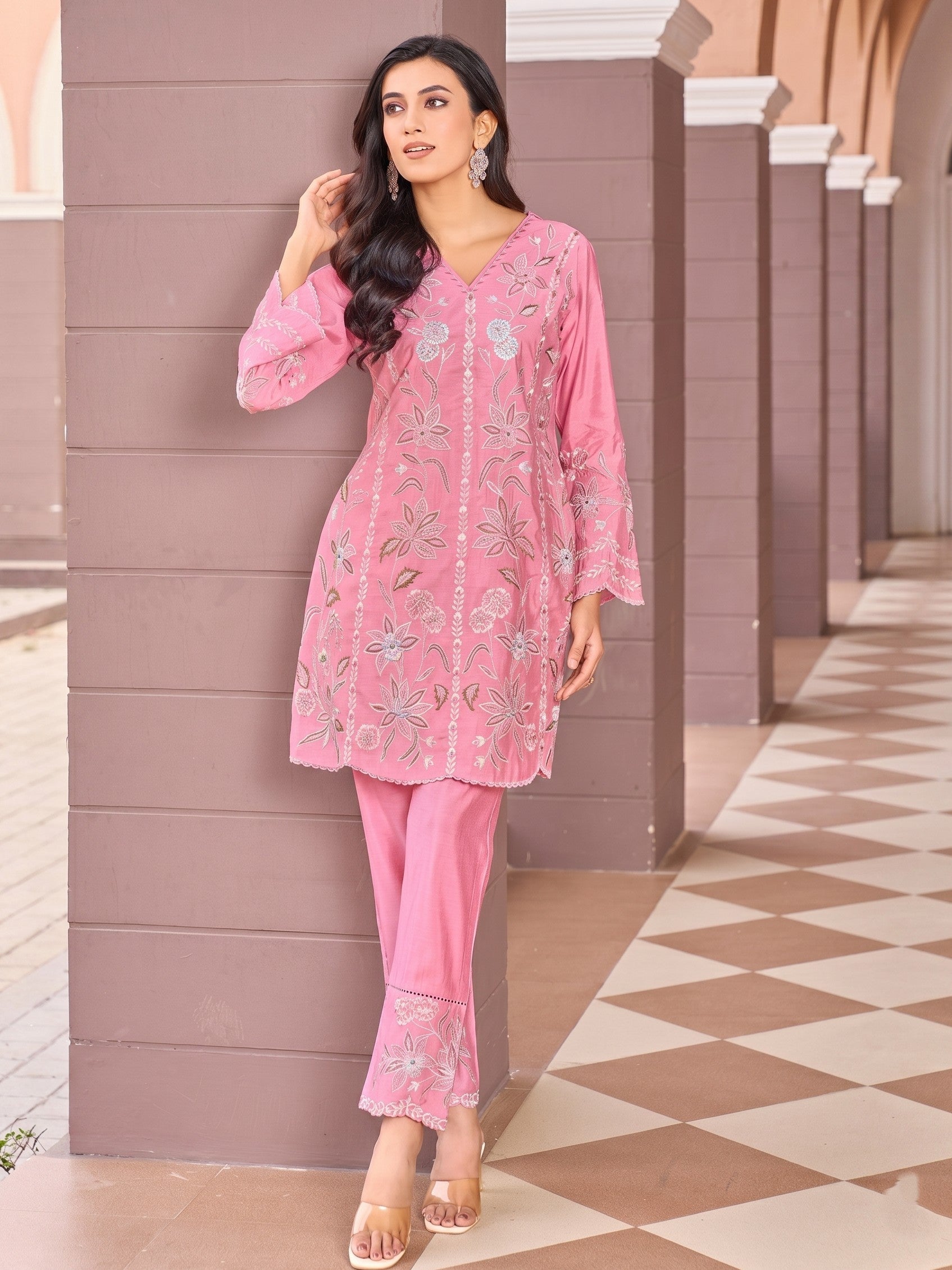Ayat Punch Full Embroidery Lawn Co-ord Set