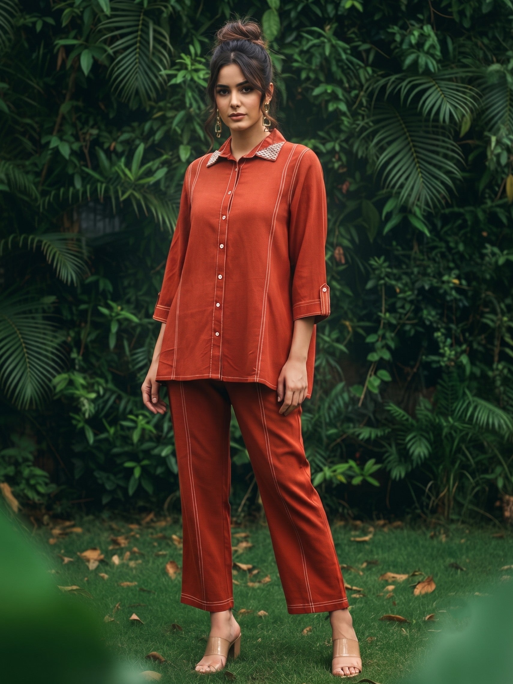 Ivanka squash cotton co-ord set