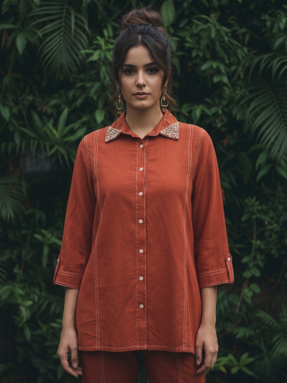 Ivanka squash cotton co-ord set