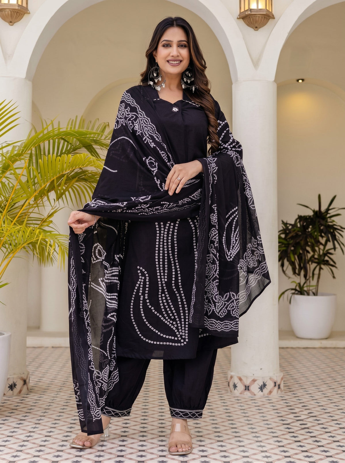 Girnar sable cotton suit set