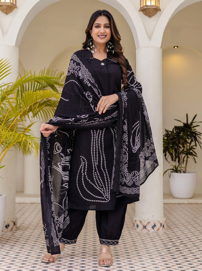 Girnar sable cotton suit set