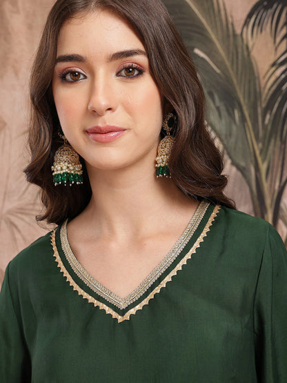 Gotta Patti Republic Day Kurta with Trousers