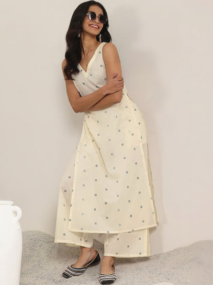 Women Printed Regular Kurta with Palazzos