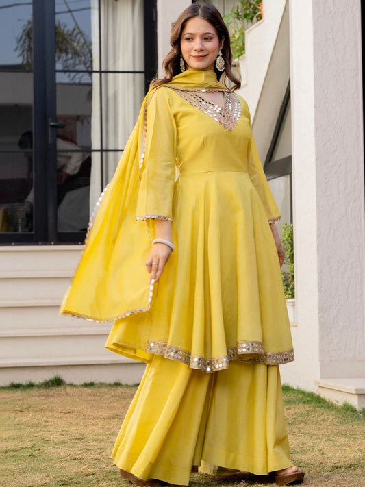 Dhiyona KL Women Sharara & With Dupatta
