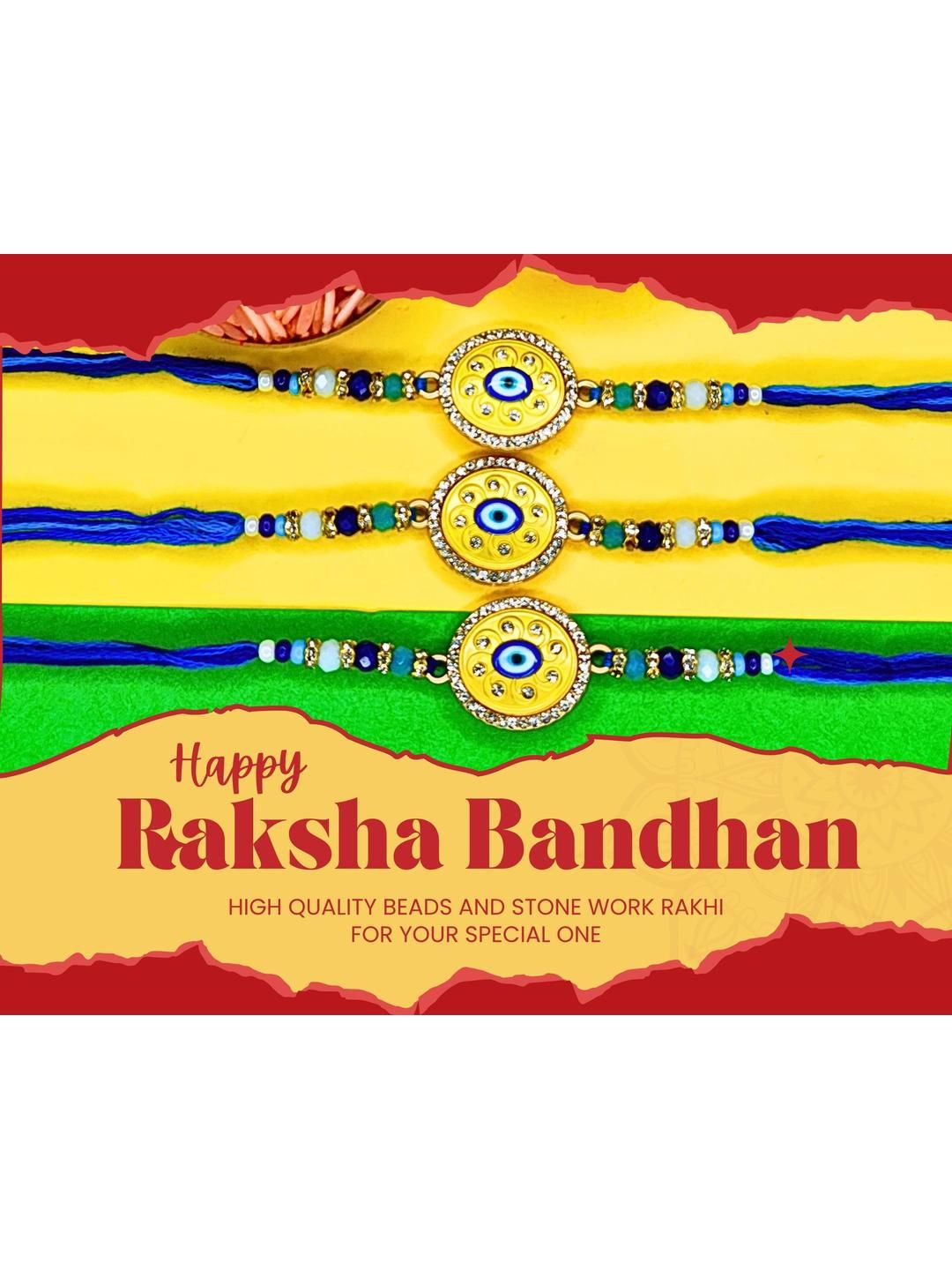 Dhiyona Men Multi Rakhi