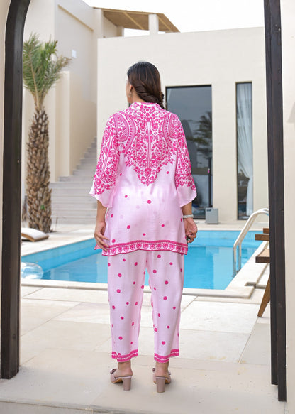 RAAGVI ROSE COTTON Co-oRd SET