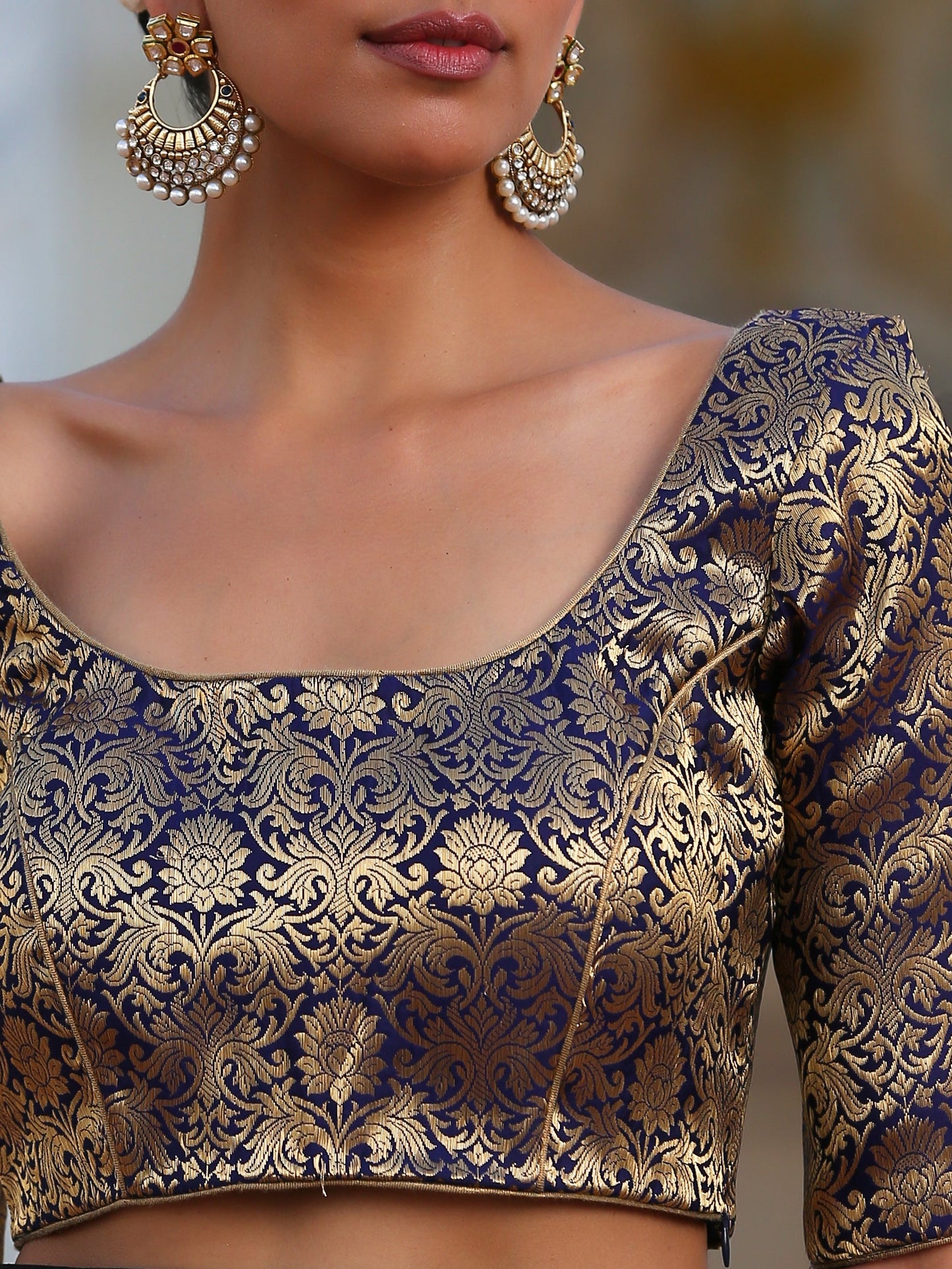 Dhiyona ST Cleopatra Brocade Blouse