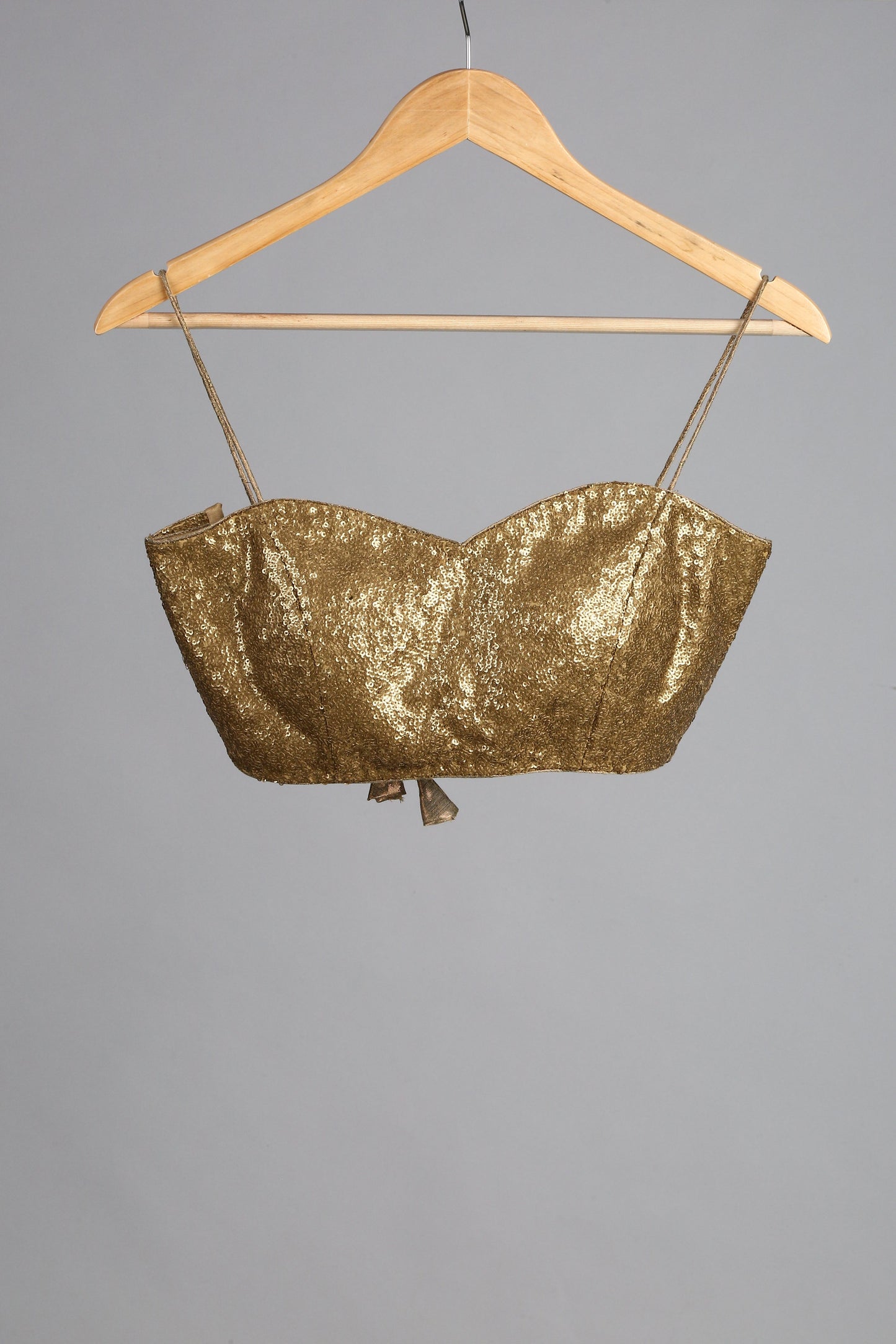 Dhiyona ST Blouse - Gold Sequin