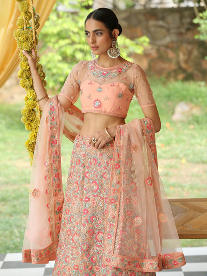 Dhiyona ST Blushing Bride Lehenga Set