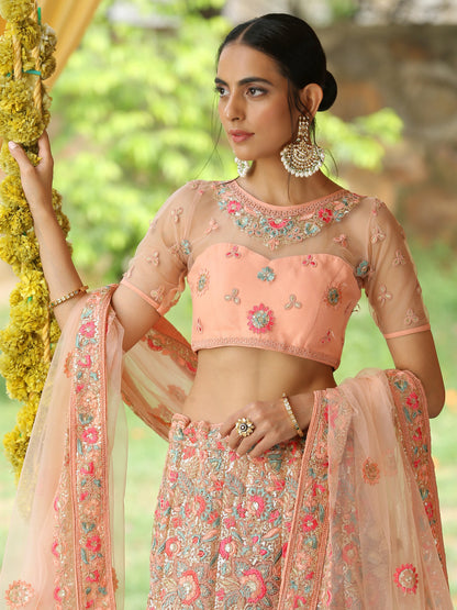 Dhiyona ST Blushing Bride Lehenga Set