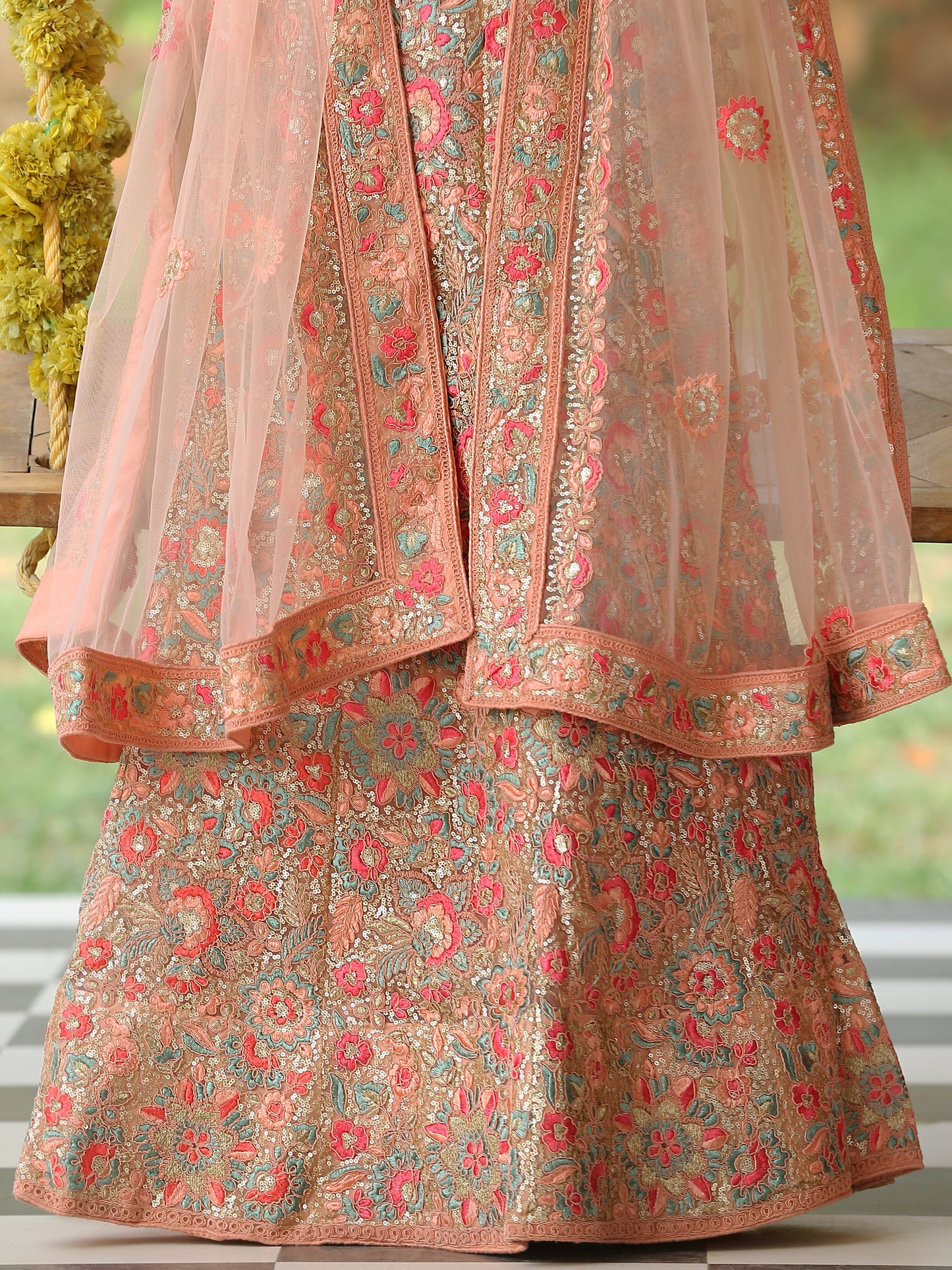 Dhiyona ST Blushing Bride Lehenga Set